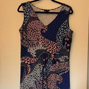 Talbots - Multi Color Sleeveless Maxi Dress - Size Large